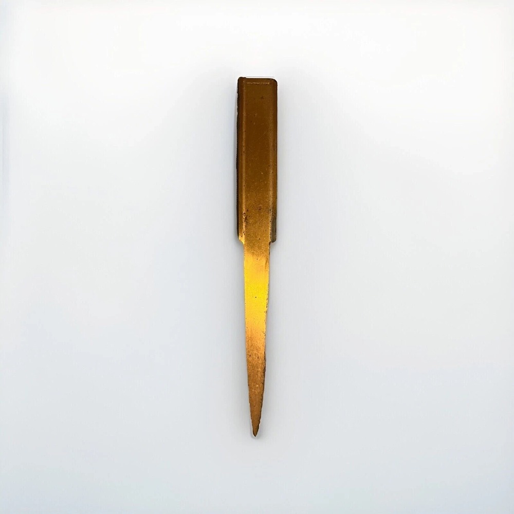 Vintage Rare Copper Letter Opener - WJ Cooper Marking Memphis Tn